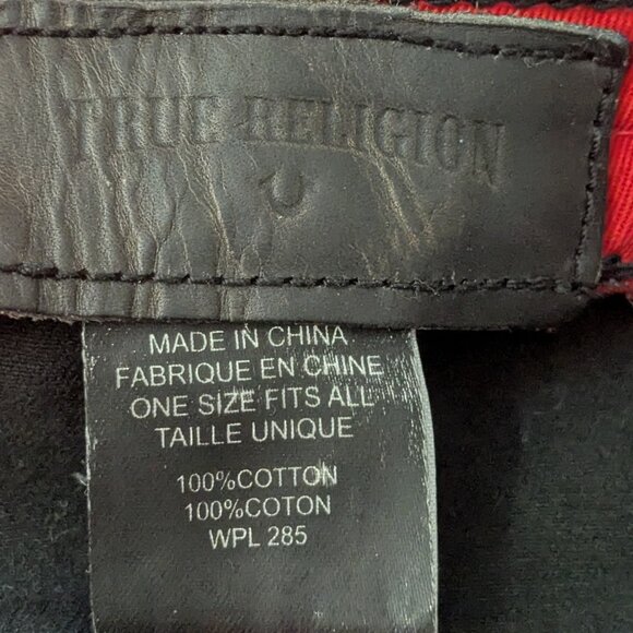 True Religion True Religion Men's Core Logo Baseball Cap Hat - Picture 3 of 4